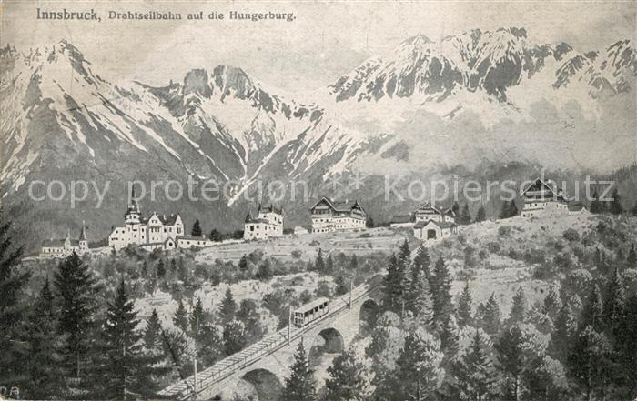 Innsbruck Drahtseilbahn auf Hungerberg