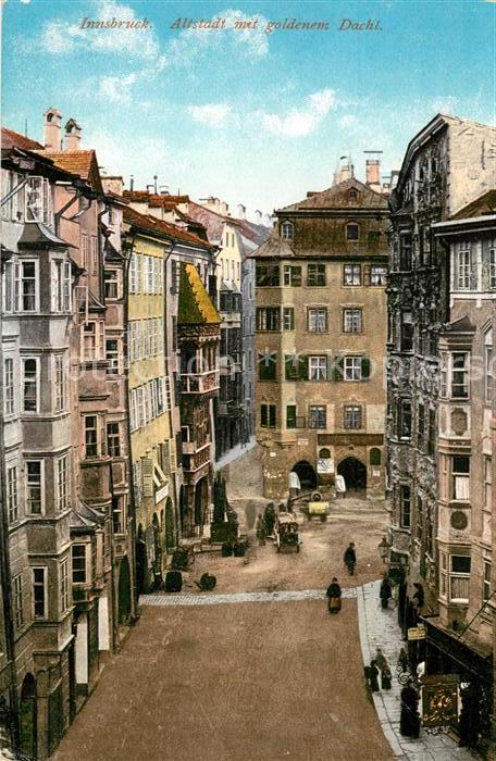 Innsbruck Altstadt mit goldenem Dachl