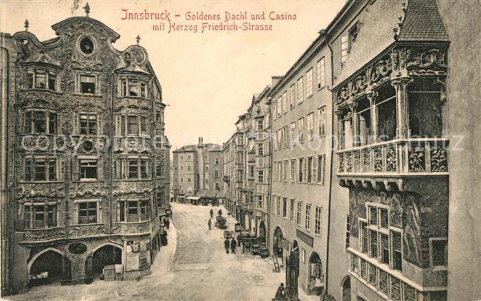 Innsbruck Goldenes Dachl Casino Herzog Friedrich-Strasse