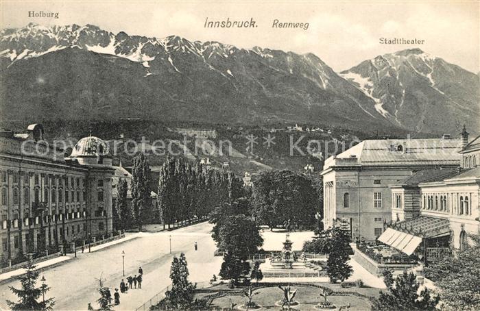 Innsbruck Rennweg Stadttheater Hofburg