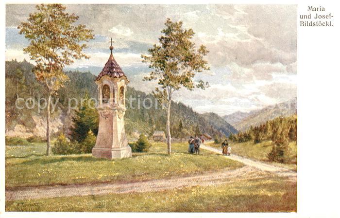 Walster Region Maria und Josef Bildstoeckl Kuenstlerkarte Krampolek