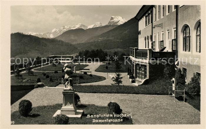 Hochzirl Zirl Sanatorium Damenterrasse