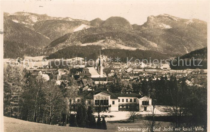 Bad Ischl Salzkammergut mit Kaiserlicher Villa