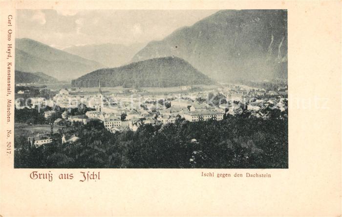 Ischl Salzkammergut Bad gegen Dachstein