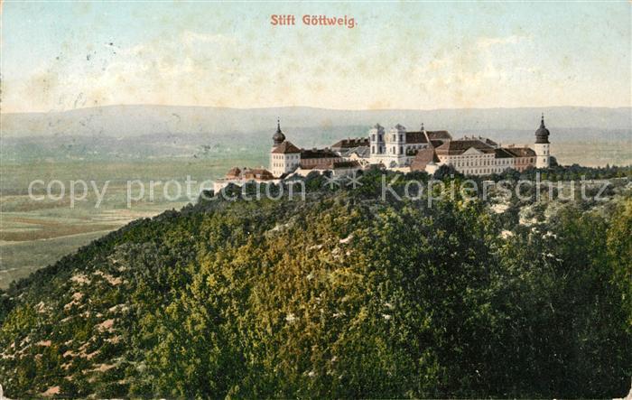 Stift Goettweig Fliegeraufnahme