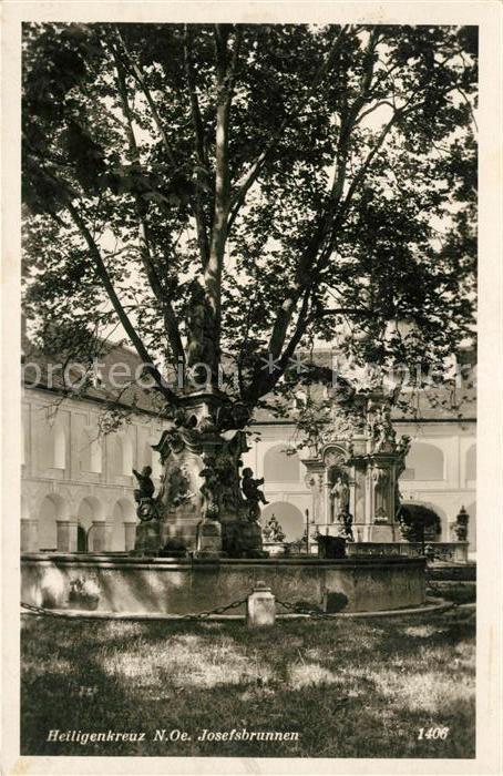 Heiligenkreuz Niederoesterreich Josefsbrunnen