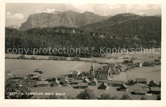 Bezau Vorarlberg Fliegeraufnahme Canisfluh