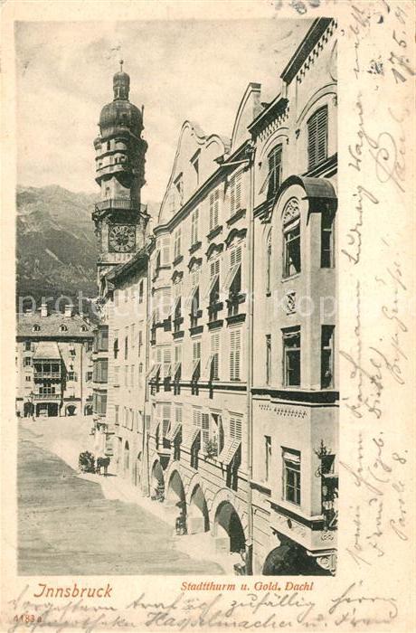 Innsbruck Stadtturm und Goldenes Dachl