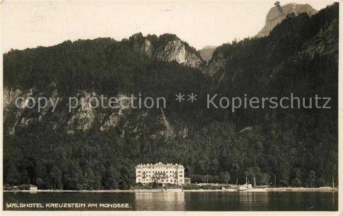 Mondsee Salzkammergut Waldhotel Kreizstein