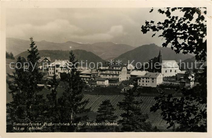 Puchenstuben Partie an der Mariazellerbahn