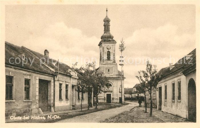 Obritz Hadres Kirchenpartie