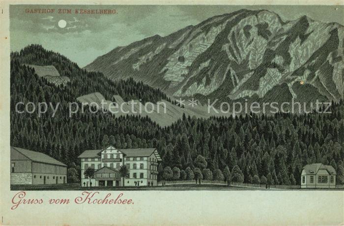 Kochel See Gasthof zum Kesselberg