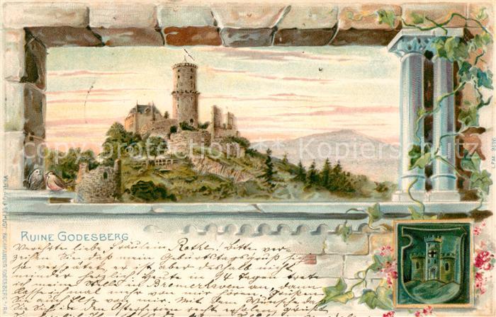 Bad Godesberg Ruine Godesburg