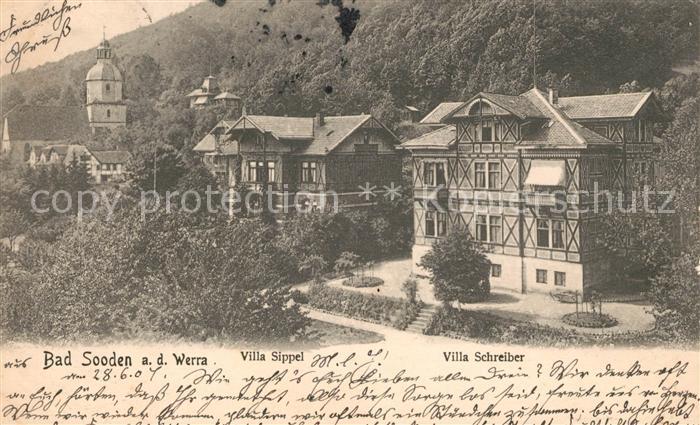 Bad Sooden-Allendorf Villa Sippel und Villa Schreiber