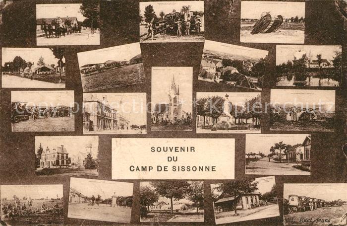 Sissonne Aisne Souvenir du Camp