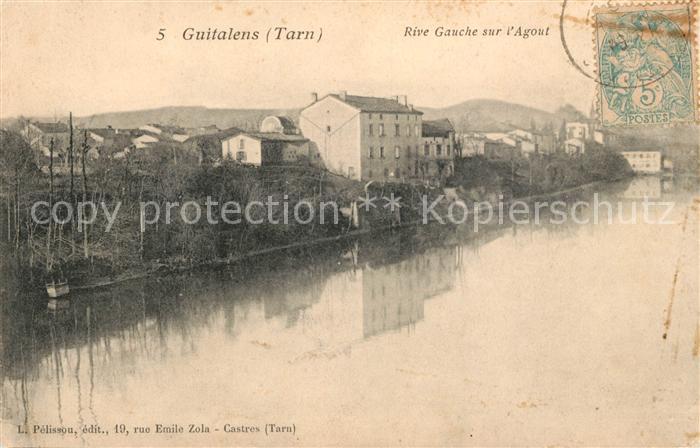 Guitalens Tarn Rive Gauche sur l'Agout