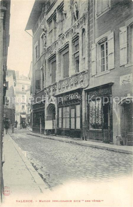 Valence 26 Maison renaissance dite des tetes