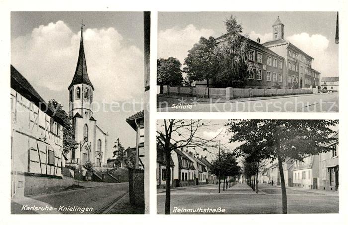 Knielingen Kirche Schule Reinmuthstrasse