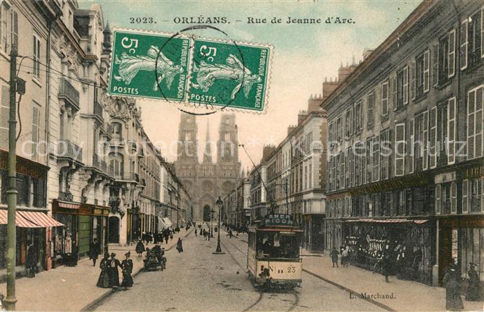 Orleans Loiret Rue de Jeanne d Arc