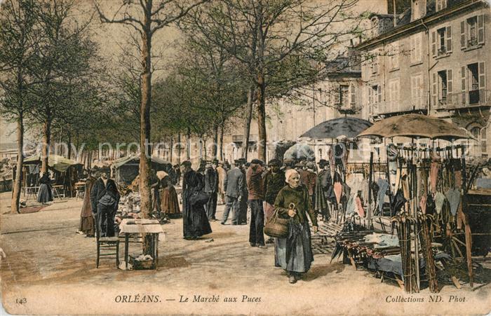 Orleans Loiret Le Marche aux Puces