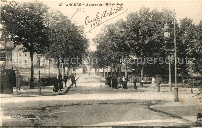 Angers Avenue de l’Hotel Dieu