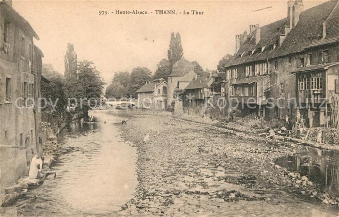 Thann Haut Rhin Elsass La Thur
