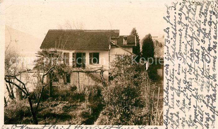 Locarno TI Wohnhaus Garten