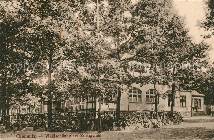 CHEMNITZ Sachsen Waldschaenke im Zeisigwald