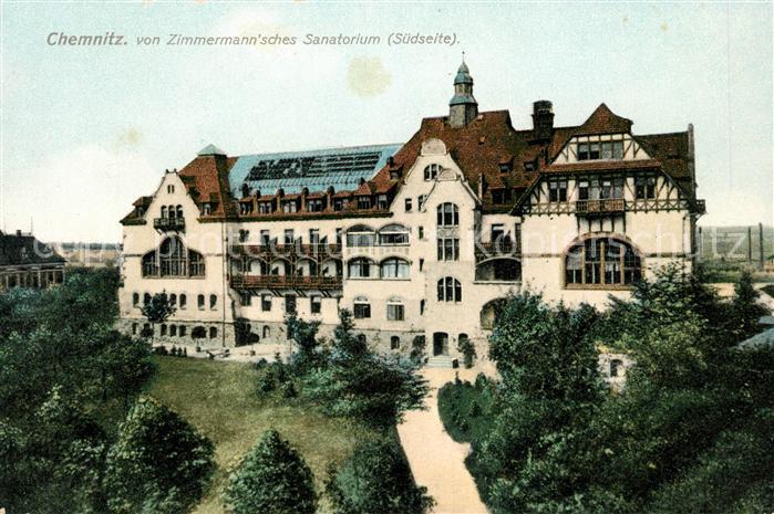 CHEMNITZ Sachsen von Zimmermann'sches Sanatorium