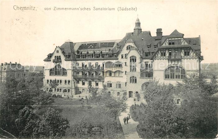 CHEMNITZ Sachsen von Zimmermann'sches Sanatorium