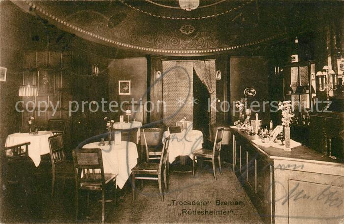 BREMEN CITY Trocadero Ruedesheimer Restaurant