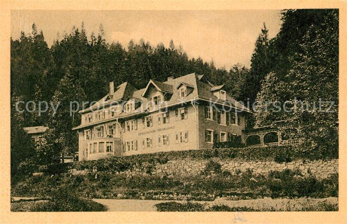 St Blasien Erholungsheim Friedrichshaus