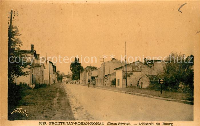 Frontenay-Rohan-Rohan Entrée du Bourg
