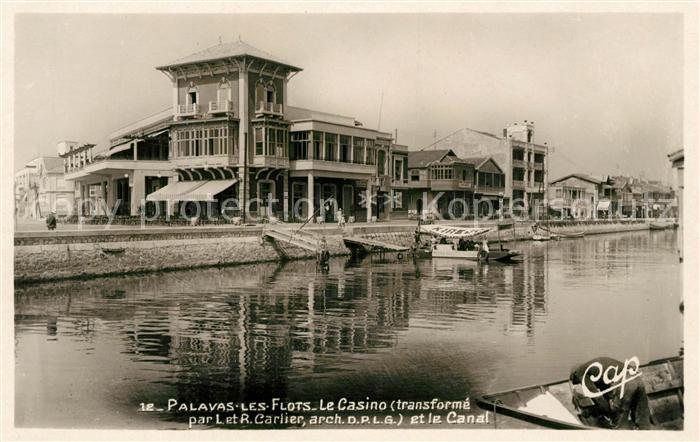 Palavas-les-Flots Herault Casino et le Canal