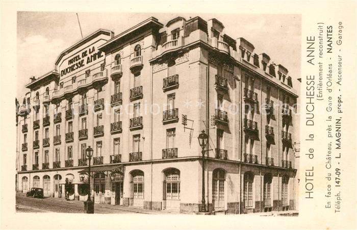 Nantes Loire Atlantique Hotel de la Duchesse Anne