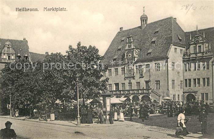 Heilbronn Neckar Marktplatz