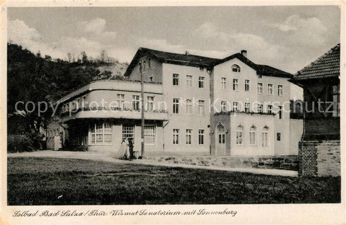 Bad Sulza Wismut Sanatorium mit Sonnenburg
