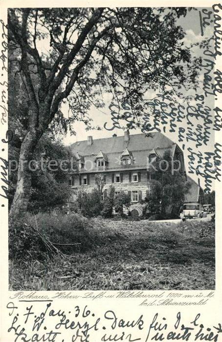 Rothaus Grafenhausen Gasthaus