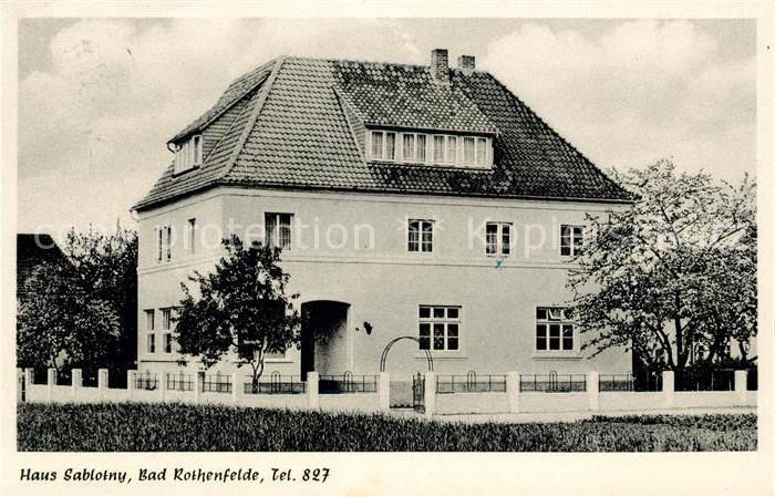 Bad Rothenfelde Haus Sablotny