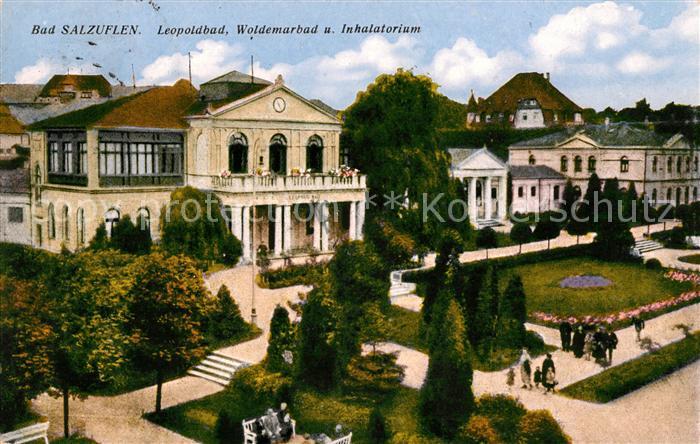 Bad Salzuflen Leopoldbad Woldemarbad und Inhalatorium