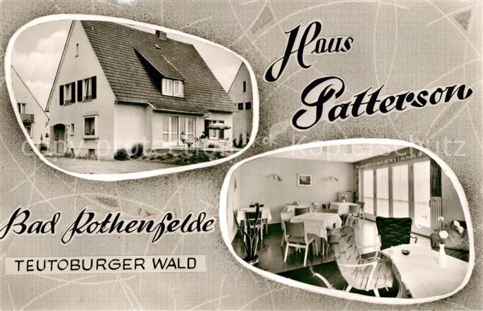 Bad Rothenfelde Haus Patterson Pension Kurort am Teutoburger Wald