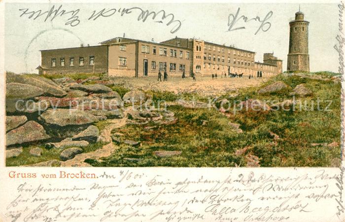 Brocken Harz Berghotel Aussichtsturm