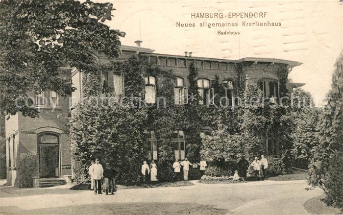 Eppendorf Hamburg Neues allgemeines Krankenhaus Badehaus