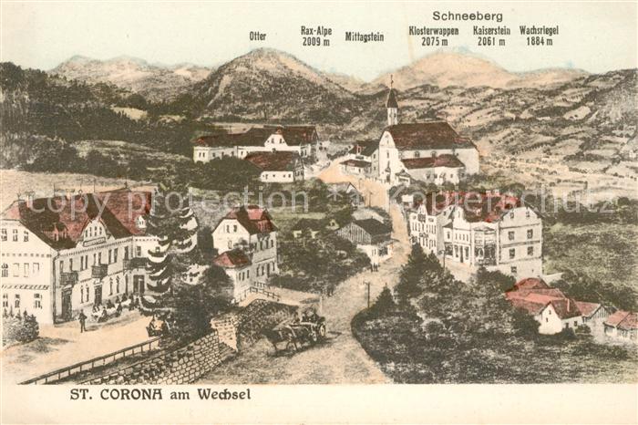 St Corona Wechsel mit Schneeberg