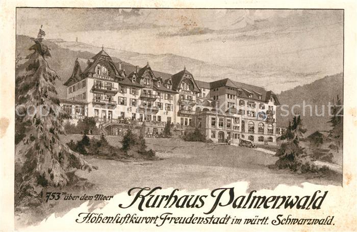 FREUDENSTADT BW Kurhaus Palmenwald