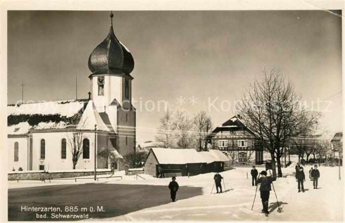 Hinterzarten Breisgau-Hochschwarzwald BW Kirche Wintermotiv
