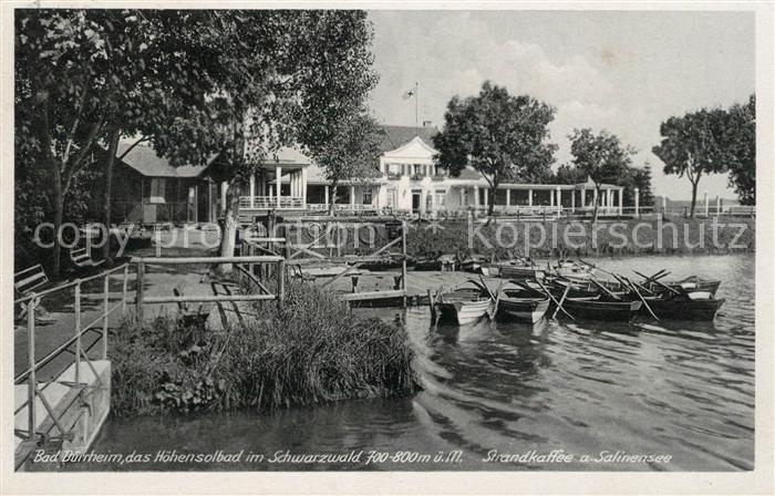 Bad Duerrheim Strandkaffee am Salinensee