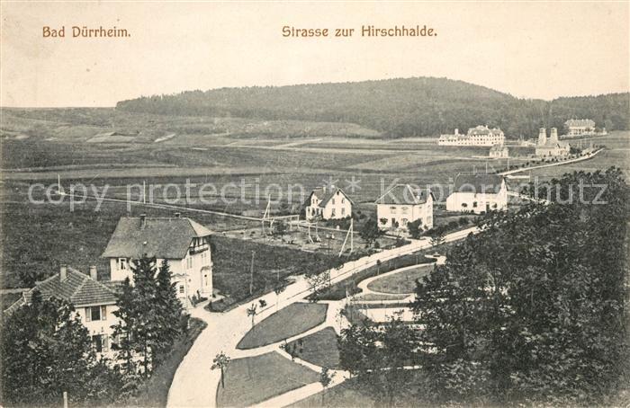 Bad Duerrheim Strasse zur Hirschhalde
