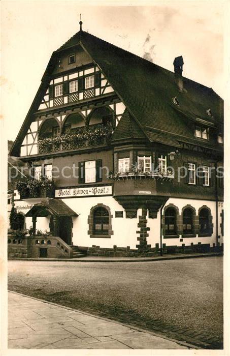 Alpirsbach Hotel Loewen Post