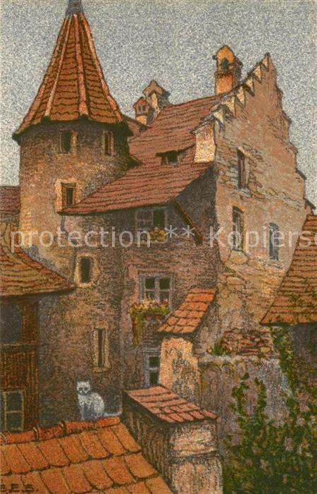 Luzern LU Hofinneres an der Roessligasse